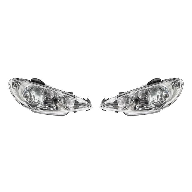 چراغ خودرو کروز پلاس مدل کریستالی ضد خش مناسب برای 206 بسته دو عددی از نمای ظاهری ویژه خرید اقساطی بازنشستگان تامین اجتماعی