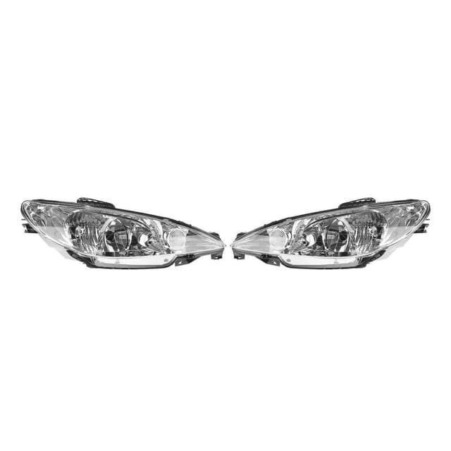 چراغ خودرو گروه پژوهش صنعت مدرن مدل 0a65 مناسب برای پژو 206 بسته دو عددی از نمای ظاهری ویژه خرید اقساطی بازنشستگان تامین اجتماعی